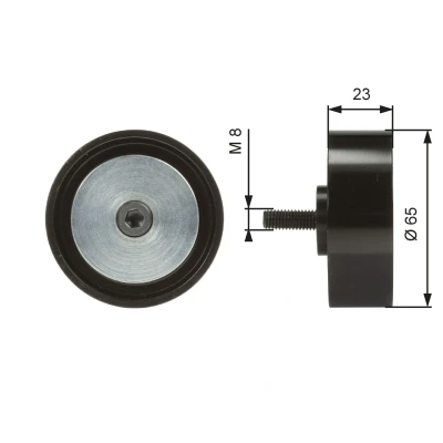 Billede af GATES FleetRunner Micro V Kit T36082 Remstrammerhjul