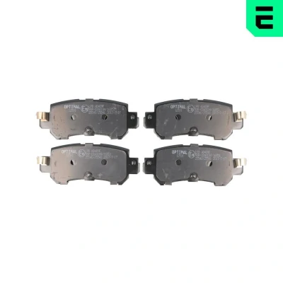 Billede af OPTIMAL BP 12591 Bremseklodser bagaksel med akustisk advarsel for slid MAZDA: CX 3, 5 I