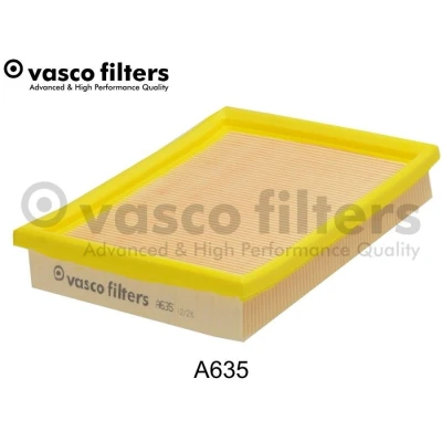 Billede af DAVID VASCO A635 Luftfilter 37mm 166mm 212mm rektangulær Filterindsats OPEL: Corsa B Hatchback, Combo Van