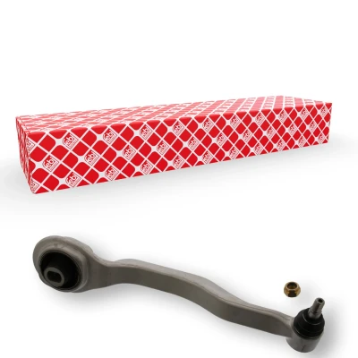 Billede af FEBI BILSTEIN 21444 Bærearm med låsemøtrik bære /styreled, leje højre foraksel, nede, foran krydsarm Aluminium 19