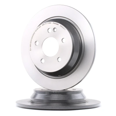 Billede af BREMBO COATED DISC LINE 08.8405.11 Bremseskiver 296 10 5 fuldstændigt coatet højkarboniseret med skruer MERCEDES BENZ: Vito Mixto, Bus, Viano