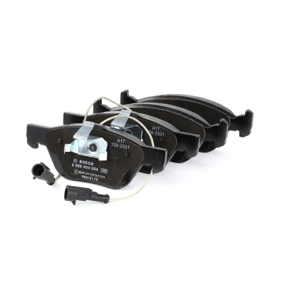 Billede af BOSCH 0 986 494 004 Bremseklodser Low Metallic med indbygget slidsensor stempelklips ALFA ROMEO: 147, Spider, 156 Sportwagon, FIAT: Coupe