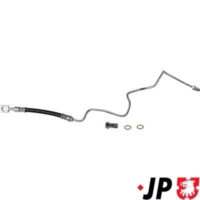 Billede af JP GROUP 1161704370 Bremseslange Bagaksel venstre, ved bremsekaliber 192 SKODA: Fabia 2, 1 Combi, I Hatchback