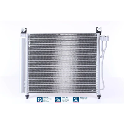 Billede af NISSENS 940172 Kondensator med tørrer Aluminium 436 R 134a KIA: Picanto I