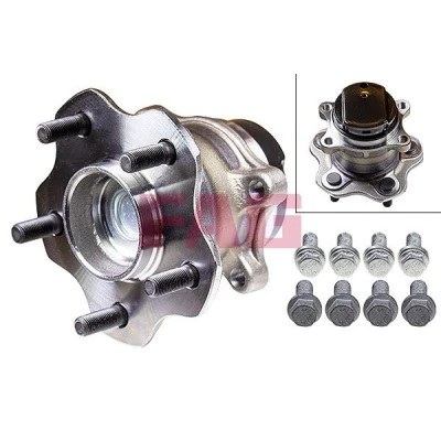 Billede af FAG 713 6139 20 Hjullejesæt Billede svarer til leveringsomfang 134,30, 83,70 NISSAN: X Trail, Qashqai 2, / Qashqai+2 I