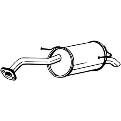 Billede af BOSAL 145 193 Lydpotte NISSAN: MICRA 3, Note I