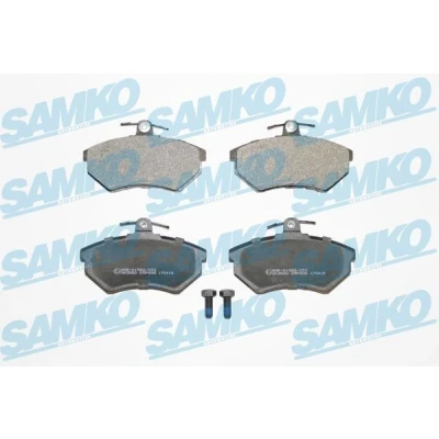 Billede af LPR 05P600 Bremseklodser med skruer VOLKSWAGEN: Golf 3, 2, 4 Cabrio, SEAT: Ibiza AUDI: Cabriolet B4, 80 B4 Sedan, Avant