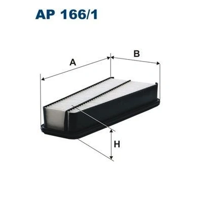 Billede af FILTRON AP 166/1 Luftfilter 62 167 358 Filterindsats TOYOTA: HILUX 3 Pick up, Land Cruiser Prado 120