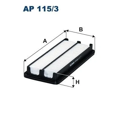 Billede af FILTRON AP 115/3 Luftfilter 42 144,5 344 Filterindsats MAZDA: MX 5 IV, FIAT: 124 Spider