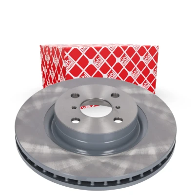 Billede af FEBI BILSTEIN 108540 Bremseskiver foraksel 280 22 4 100 indvendigt ventileret coatet TOYOTA: Yaris III Hatchback, Van