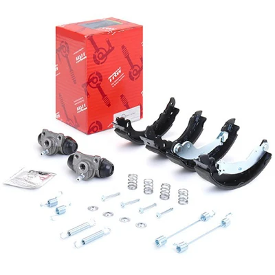 Billede af TRW Brake Kit BK1767 Bremsesæt, trommelbremser med hjulbremsecylinder FIAT: Panda II Hatchback, 500 FORD: KA Hatchback