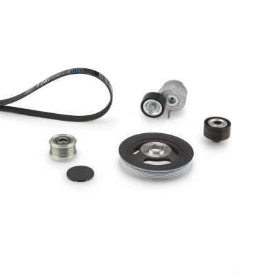 Billede af GATES K416PK1708 Kileribberem Med krumtapakselremskive, friløbsremskive PEUGEOT: 206 Hatchback, 206+ 407 SW, CITROËN: C5 III Stationcar