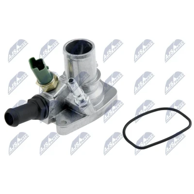 Billede af NTY CTM FT 003 Termostat 88 med pakning, temperaturføler FIAT: 500 Hatchback, Panda II BRAVO 2, ALFA ROMEO: MiTo