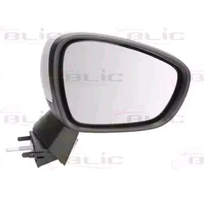 Billede af Sidespejl Tyc 305 0175 højre grundet / primet til elektr. spejlindstilling, konveks, opvarmelig, med temperatursensor CITROËN: C4 II Hatchback