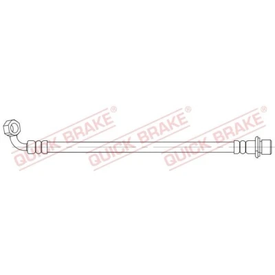 Billede af QUICK BRAKE 58.016 Bremseslange 240 TOYOTA: Land Cruiser Prado 120