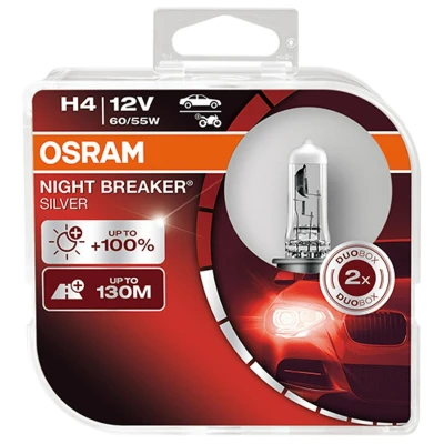 Billede af OSRAM 64193NBS HCB Pære, fjernlys H4 12V 60/55w Halogen SKODA: Octavia I Hatchback, Yeti, TOYOTA: Land Cruiser 80, Yaris III Hatchback