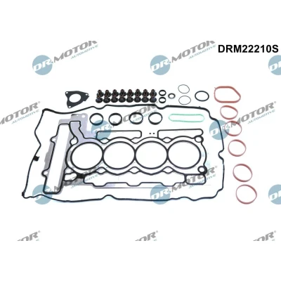 Billede af DR.MOTOR AUTOMOTIVE DRM22210S Pakningssæt, topstykke CITROËN: C4 II Hatchback, I Grand Picasso, C5 III Stationcar, PEUGEOT: 208 Hatchback