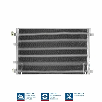 Billede af NISSENS 940039 Kondensator uden tørrer Aluminium 643 R 134a NISSAN: Qashqai / Qashqai+2 I