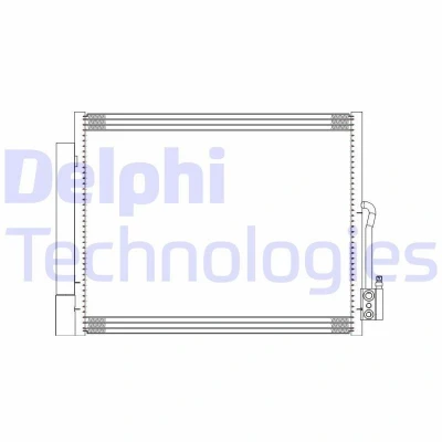 Billede af DELPHI CF20294 Kondensator med tørrer 12 9 496