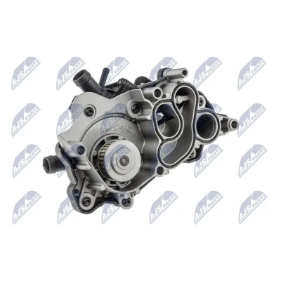 Billede af NTY CPW VW 053 vandpumpe med kølemiddelregulator, Termostat indbygget i mekanisk Plastikhus VOLKSWAGEN: Polo V Hatchback, Golf 7
