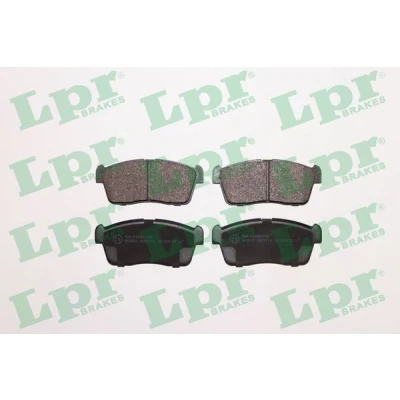 Billede af LPR 05P1110 Bremseklodser SUZUKI: Alto VII, Ignis 2, I, NISSAN: Pixo, SUBARU: JUSTY 4