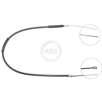 Billede af A.B.S. K19994 Håndbremsekabel 1255 Skivebremse til venstre /højrestyring