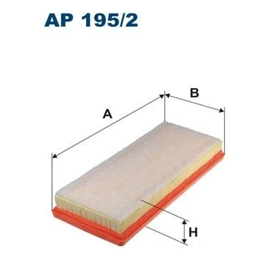 Billede af FILTRON AP 195/2 Luftfilter 40 112 269 Filterindsats SMART: Fortwo II Coupe, Cabriolet