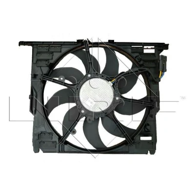 Billede af NRF 47840 Køleventilator 494 12 850 med kølerventilatorramme (karm), Kulløs motor