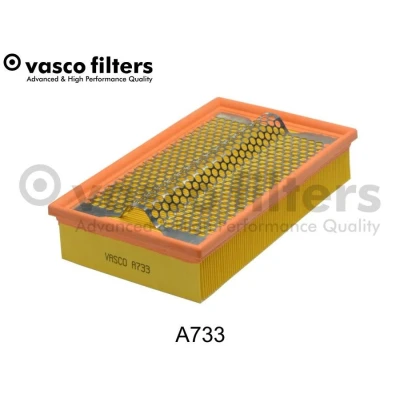Billede af DAVID VASCO A733 Luftfilter 58 171 282 rektangulær Filterindsats med integreret gitter MERCEDES BENZ: W124 Sedan, Stationcar, Coupe