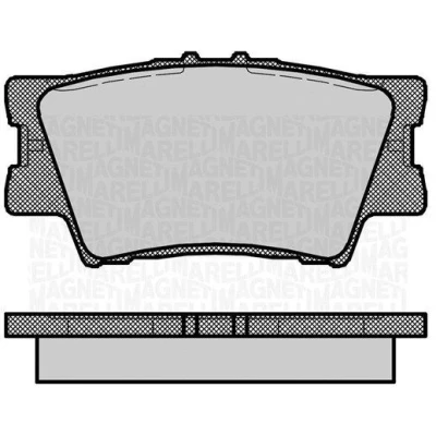 Billede af MAGNETI MARELLI 363916060633 Bremseklodser TOYOTA: RAV4 IV SUV, III Camry VIII Sedan