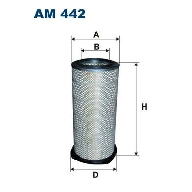 Billede af FILTRON AM 442 Luftfilter 603 300 Filterindsats VOLVO: F 12