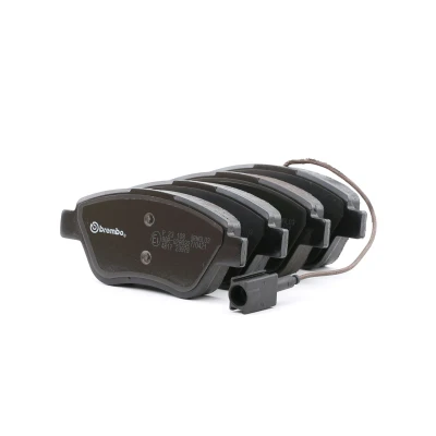 Billede af BREMBO P 23 108 Bremseklodser Inkl. slidadvarselskontakt med bremsecaliperskruer tilbehør FIAT: Grande Punto Hatchback, 500 Hatchback