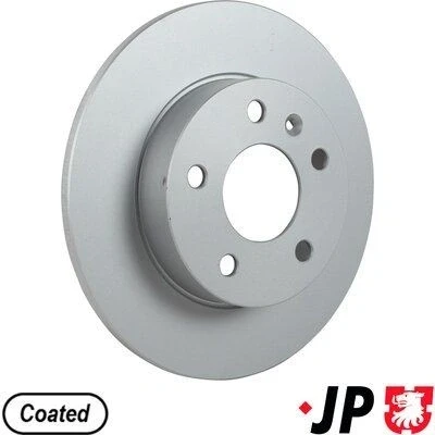Billede af JP GROUP 1263202500 Bremseskiver bagaksel 264 10 5 fuldstændigt coatet OPEL: Astra H Caravan, Zafira B, Meriva B