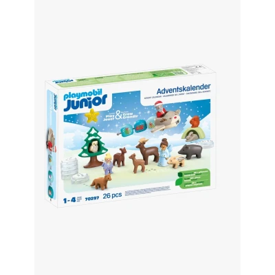 Billede af Playmobil 70297 Junior Julekalender Snefyldt Jul