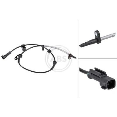 Billede af A.B.S. 30183 ABS sensor aktiv 980 sort TESLA: Model S