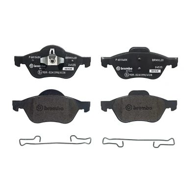 Billede af BREMBO P 68 048X Bremseklodser Ekskl. slidadvarselskontakt med tilbehør RENAULT: CLIO 3, MEGANE 2 Kombi, Coupe Cabriolet