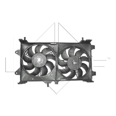 Billede af NRF 47802 Køleventilator 280 12 120/160 med kølerventilatorramme (karm)