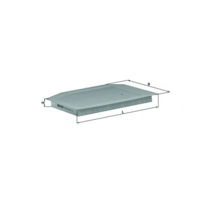 Billede af MAHLE ORIGINAL LX 459 Luftfilter 29,1 241 329,0 Filterindsats PORSCHE: 911 Coupe