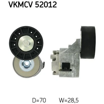 Billede af SKF VKMCV 52012 Strammehjul IVECO: DAILY 6 , 3