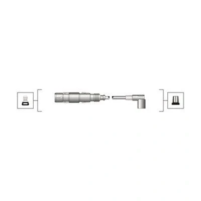 Billede af MAGNETI MARELLI 941319170111 Tændkabelsæt VOLKSWAGEN: GOLF 4, 5, 6, SKODA: Octavia 1 Combi, 2 Fabia Combi