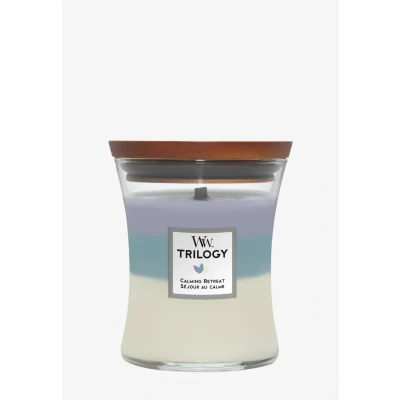 Billede af WoodWick Scented Candle Medium Trilogy Calming Retreat 11 cm / ø 10