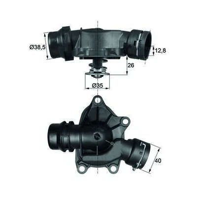 Billede af MAHLE ORIGINAL TI 26 88 Termostat med pakning BMW: 5 Sedan, 7, Touring