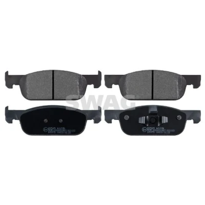 Billede af SWAG 60 91 6975 Bremseklodser foraksel med stempelklips RENAULT: CLIO 4, IV Grandtour, 4 Kasten, DACIA: SANDERO 2, LOGAN MCV 2