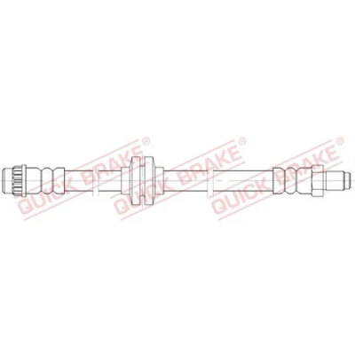 Billede af QUICK BRAKE 32.126 Bremseslange 439 M10x1 RENAULT: MEGANE 3 Grandtour, GRAND SCENIC 3,