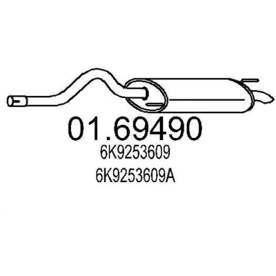 Billede af MTS 01.69490 Lydpotte 1250
