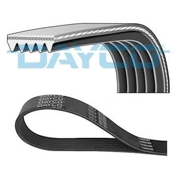 Billede af DAYCO 5PK898EE Kileribberem 898,0 5 HYUNDAI: i20 I Hatchback, i10 II