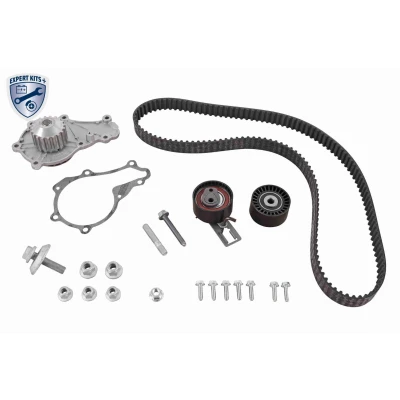 Billede af VAICO V25 50045 BEK vandpumpe + Tandremssæt med skruer 141 FORD: FIESTA 6, MONDEO 4 Turnier, C Max 2, PEUGEOT: 208 I Hatchback