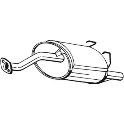 Billede af BOSAL 163 203 Lydpotte HONDA: CIVIC 6 Hatchback