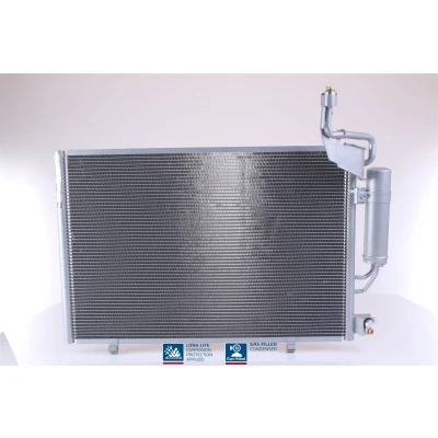 Billede af NISSENS 940526 Kondensator med tørrer Aluminium 570 R 134a FORD: FIESTA 6