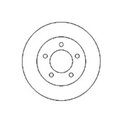 Billede af MAPCO 15988 Bremseskiver foraksel 282 24 5 114,3 ventileret CHRYSLER: Voyager 2, / Grand 3